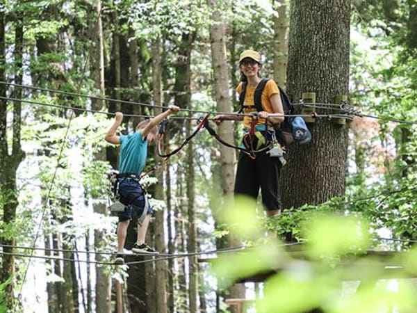 Parc Accrobranche à Thiénans (70)