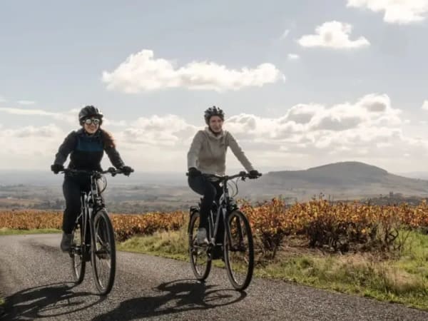 Balade à vélo à la découverte des crus du Beaujolais