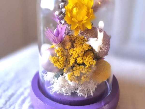 Atelier création d'une cloche fleurie à Laval (53)