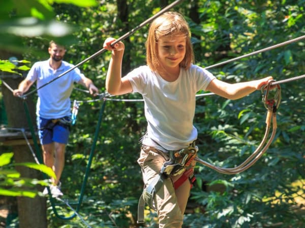 Anniversaire à l'Accrobranche de Lacanau (33)