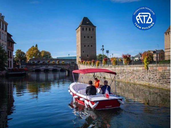 Team Building chasse au trésor en bateau à Strasbourg (67)