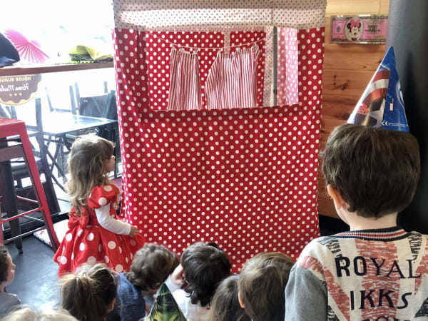 Anniversaire Spectacle de Marionnettes 3-7 ans à domicile