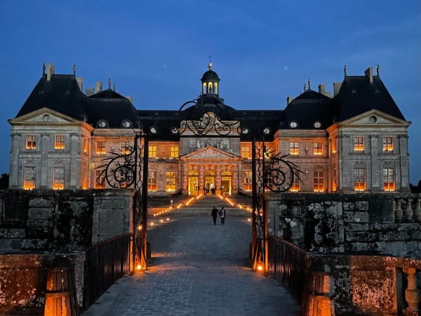 Visite aux Chandelles au Château de Vaux-le-Vicomte (77)