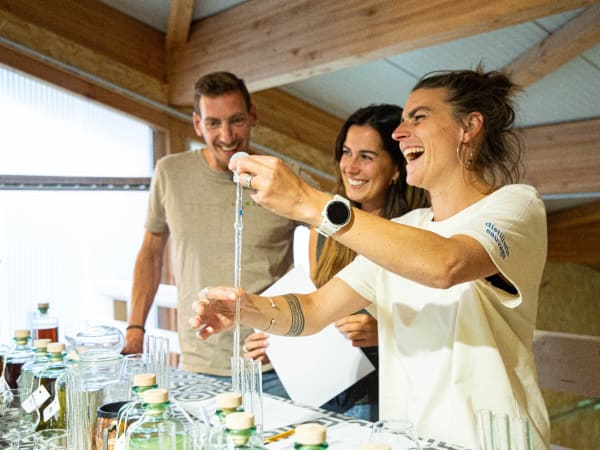 Gin assembly workshop at Autrans-Méaudre en Vercors (38)