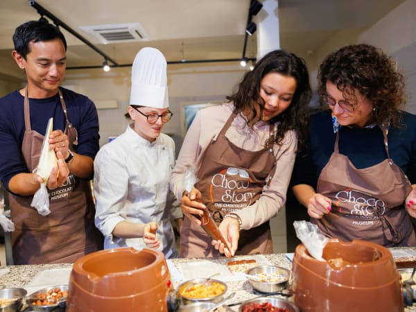 Visit to the Chocolate Museum and creative workshop in Colmar (68)