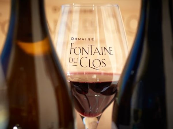 Dégustation verticale de vins à Sarrians (84)