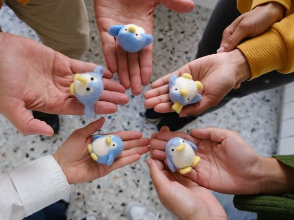 Taller de iniciación al fieltro en el distrito 11 de París