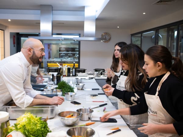 Team Building Atelier Cuisine à l'Ecole Ducasse à Paris 16ème