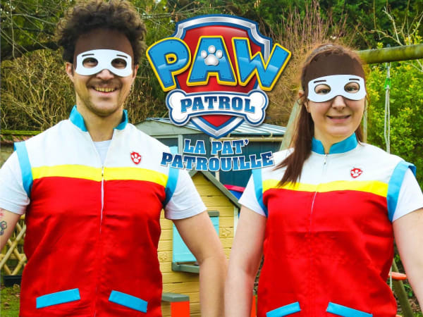 Anniversaire Pat Patrouille 3-8 ans à domicile (IDF)