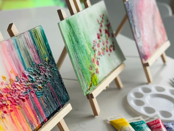 Edible painting workshop in Paris 2nd arrondissement
