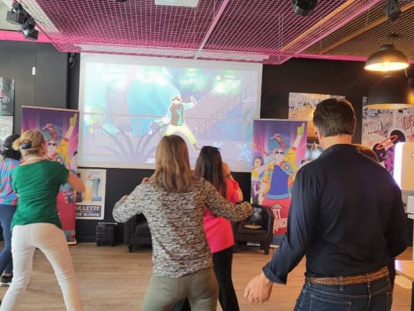 Animation Just Dance et blind test musical