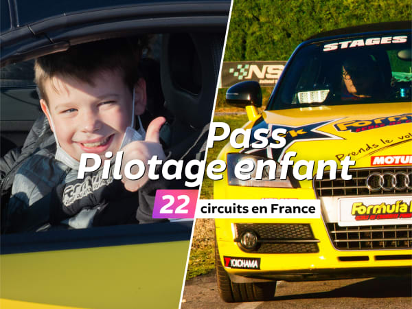 Pass Stage de Pilotage Enfant | 16 circuits en France