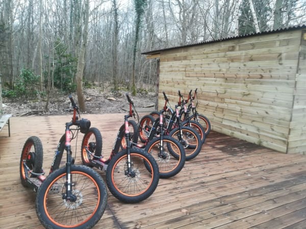 Balade à trottinette tout terrain en Bords de Seine (77)