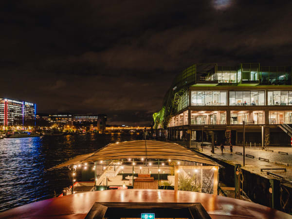 Péniche Les Maquereaux Rive Gauche à Paris 13ème