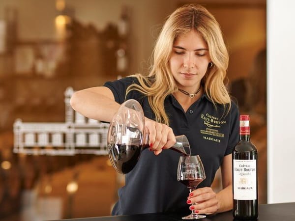 Dégustation de 6 vins au Château Haut Breton Larigaudière (33)