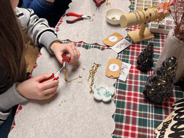 Atelier création d'un bracelet à Thionville (57)