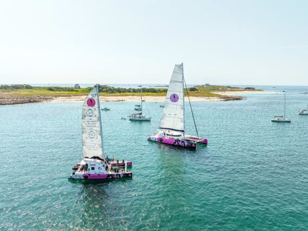 Rade de Lorient en Catamaran depuis Locmiquélic (56)