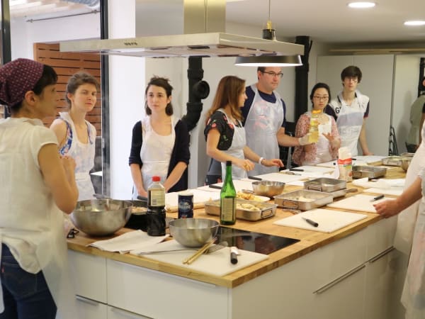 Team Building cuisine japonaise à Paris 10ème