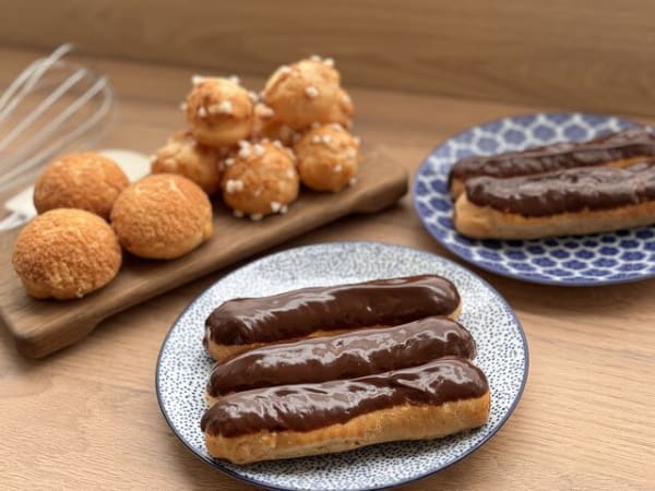 Eclairs and choux pastry classes in Paris 17th arrondissement