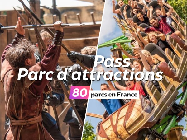 Pass Parc d'attractions | +80 parcs en France
