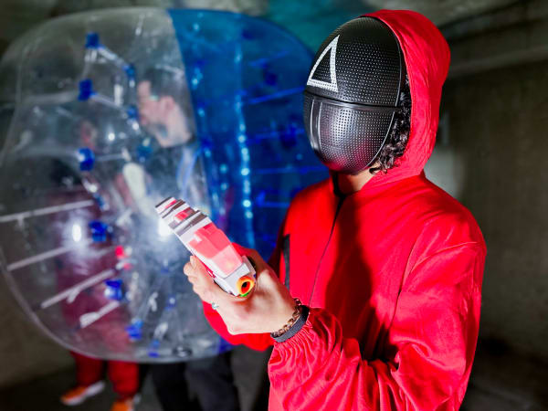 Team Building Olympiades Squid Game à Paris