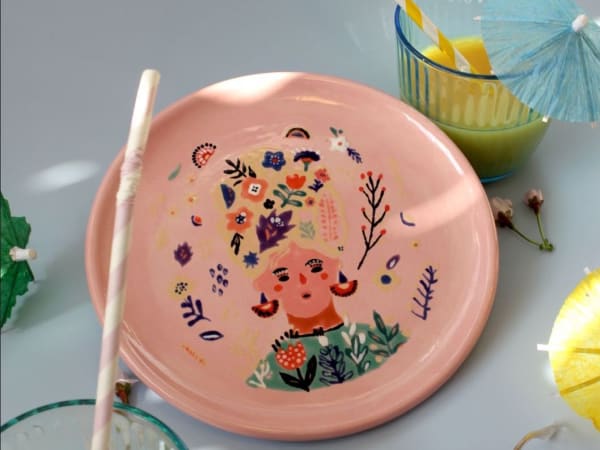 Taller de pintura cerámica y merienda en el distrito 16 de París