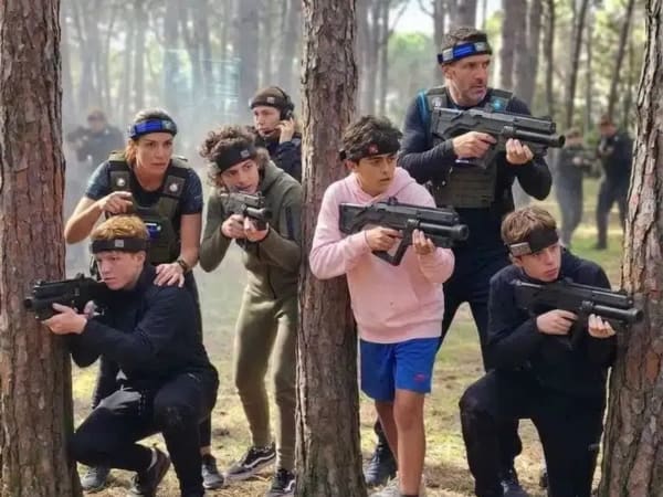 Laser Game extérieur à Eu (76)