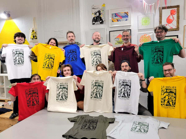 Team Building Initiation à la sérigraphie à Saint-Étienne (42)