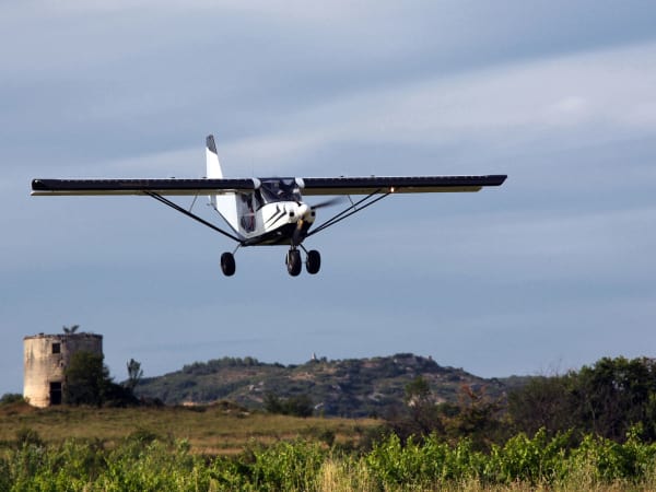 Baptême en ULM en Provence au départ de Remoulins (30)