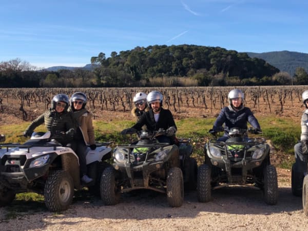 Team Building Randonnée en Quad à Puget-Ville (83)