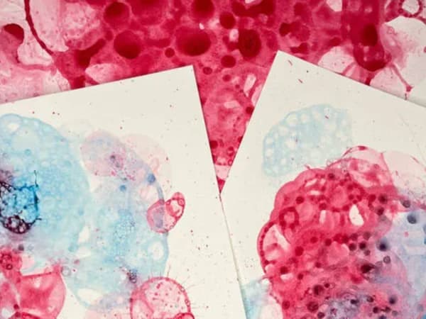 Atelier enfant "Peindre sans pinceau" à Paris 16ème 