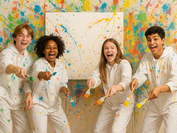 Défouloir à peinture au Havre (76)