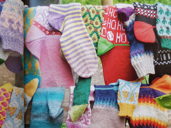 Learn to knit socks" workshop in Paris 16th arrondissement