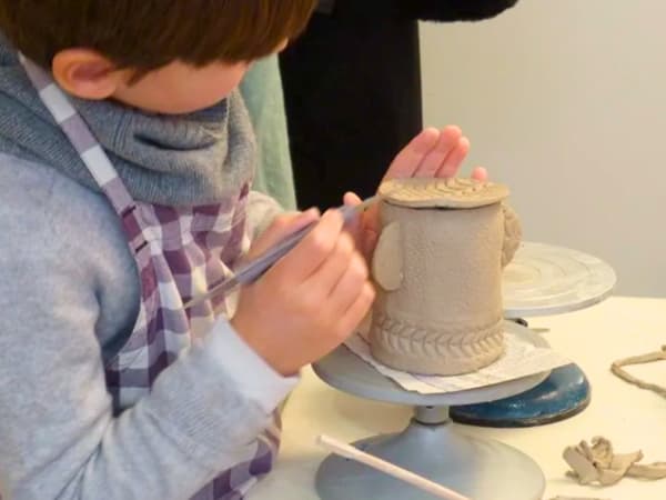 Children's modeling workshop Paris 14th arrondissement