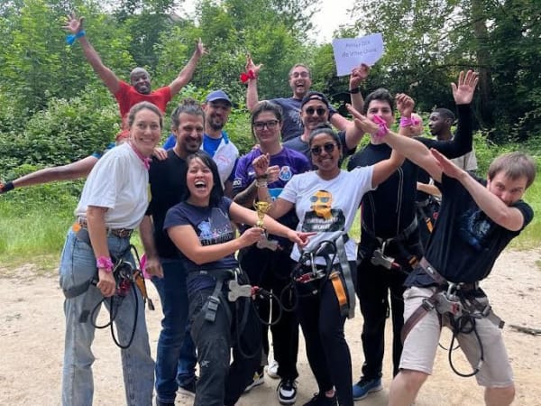 Team Building Olympiade & accrobranche à Chartres (28)
