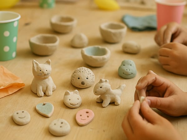 Anniversaire 6-14 ans atelier modelage créatif à Bordeaux (33)