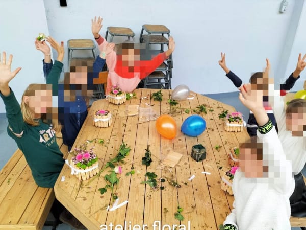 Anniversaire enfant Création d'art floral 8-15 ans à Toul (54)