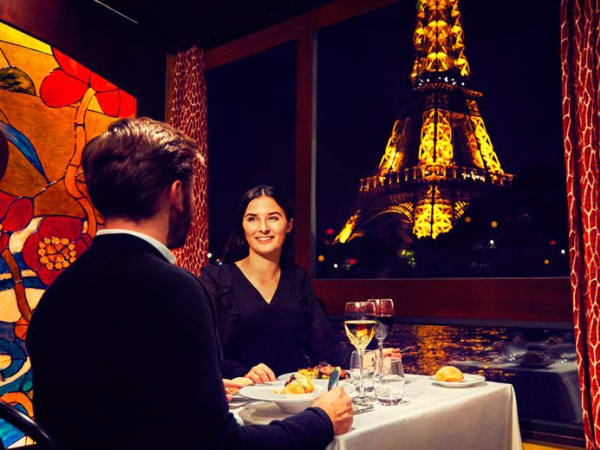 Dîner croisière "Maxim's - 1h15" sur la Seine