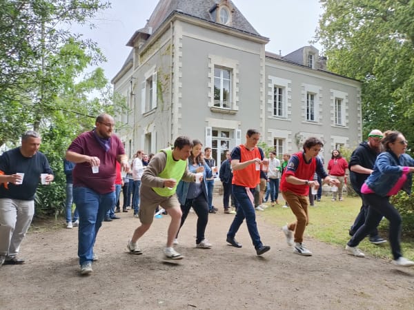 Team Building Olympiades au Manoir de la Plume près de Nantes