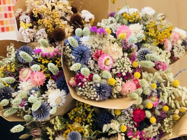 Atelier bouquet sec dans une ferme près de Lyon (69)