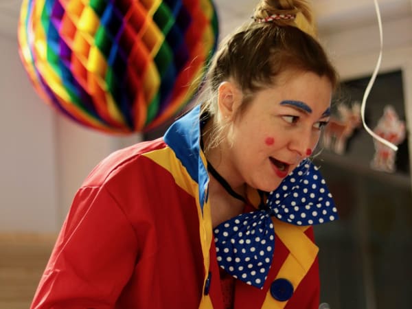 Anniversaire Clown 3-8 ans à domicile (IDF)