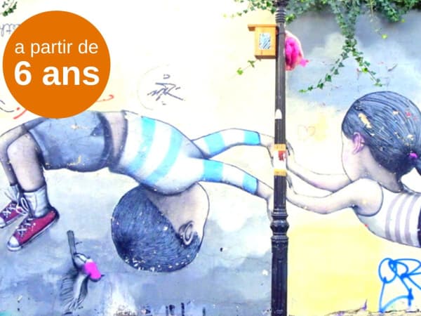 Street Art explained to children" guided tour in Paris