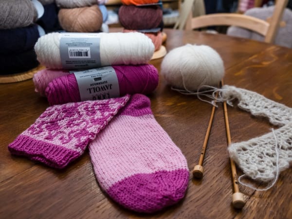 Atelier "Apprenez à tricoter des chaussettes" à Paris 16ème