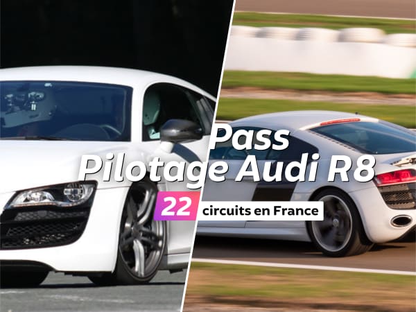 Pass Pilotage Audi R8 | 22 circuits en France