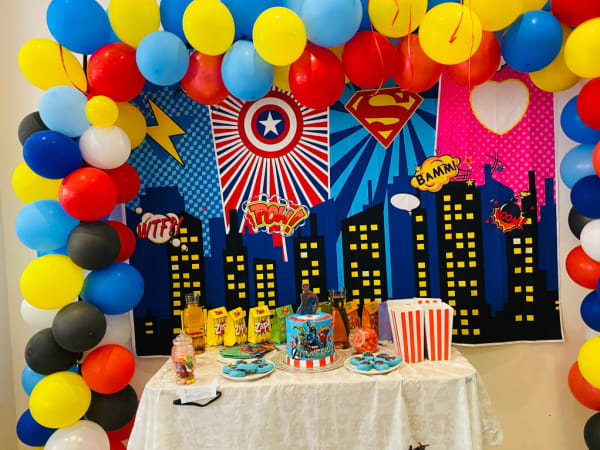 Anniversaire enfant Super-Héros 3-13 ans à Paris 17ème
