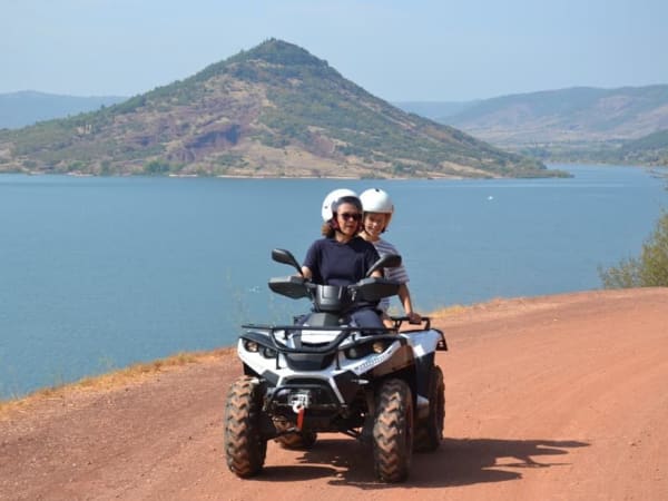 Randonnée Quad au Lac du Salagou (34)