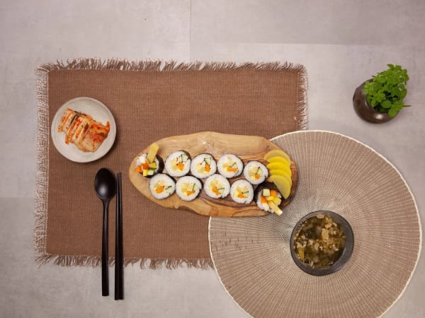 Team Building atelier cuisine Coréenne à Paris 13ème 