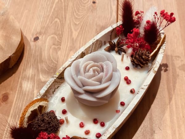 Taller especial de velas de San Valentín en Burdeos