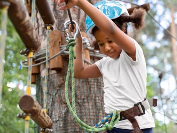 Anniversaire Accrobranche à Rouen (76)