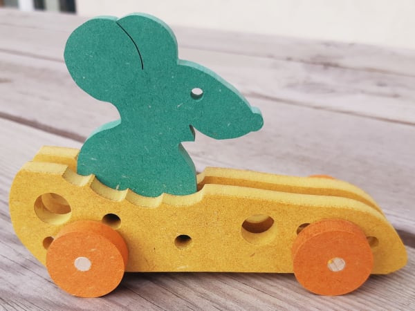 Atelier Parent/enfant"La souris supersonique en bois" à Lille 